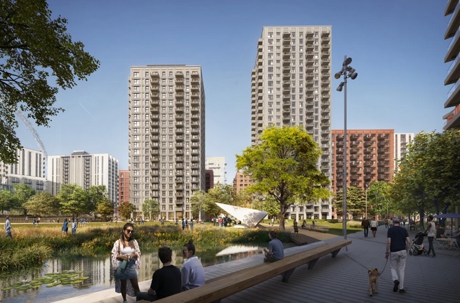 Quintain and  J.P. Morgan ink £277M deal for residential development in Wembley 